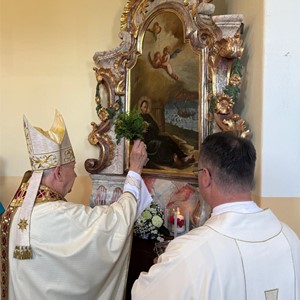 Biskup Mrzljak blagoslovio obnovljeni oltar sv. Franje Ksaverskog u Gornjoj Kupčini